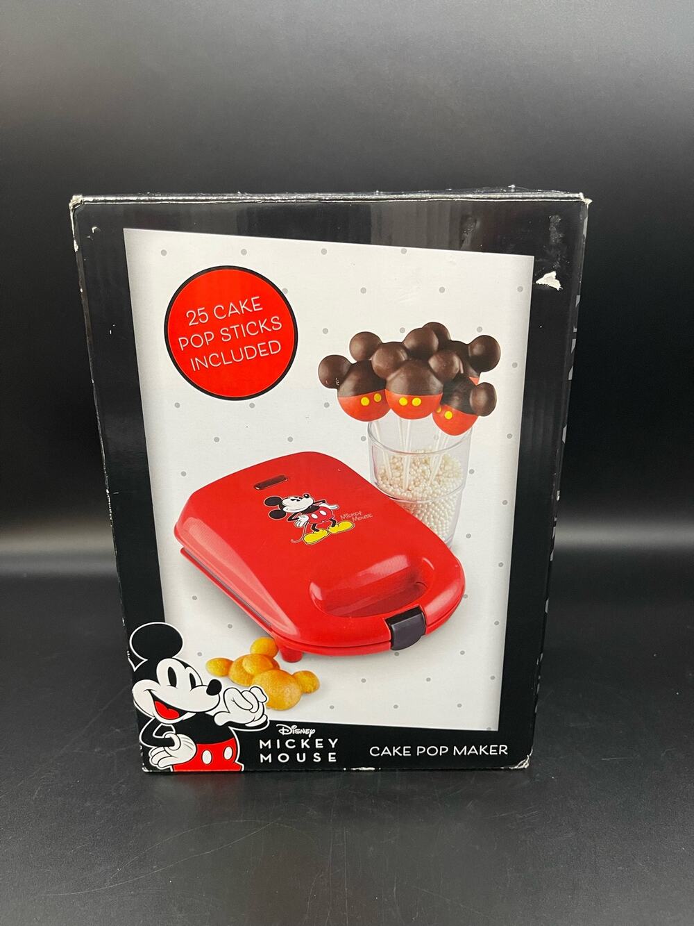Disney Mickey Mouse Cake Pop Maker NIB